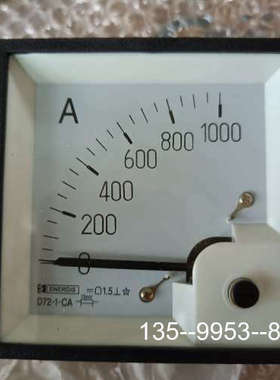 议价ENERDIS交流电流表D72-1-CA，量程0-1000A详谈