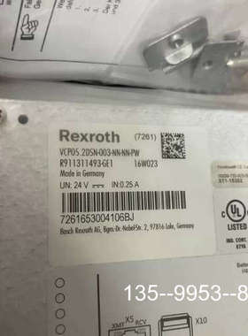 原装正品力士乐VCP05 VCP05.2DSN-003-NN-NN-价格详谈