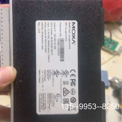 议价台湾摩莎MOXA交换机，型号：ioLogik E1214，拆详谈
