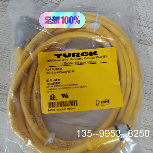 原装正品TURCKRKC4.4T-3-RSM40/S3344价格详谈