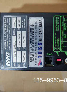 ROPEX诺RES-407温度控制器，220-240详谈