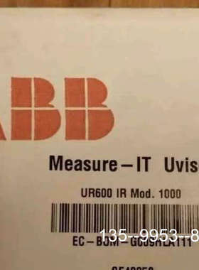 原装正品有ABB火检探头 UR600 IR Measure-价格详谈