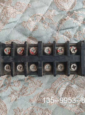 SCED接线端子排10位TR80-01/600V/80A变频详谈