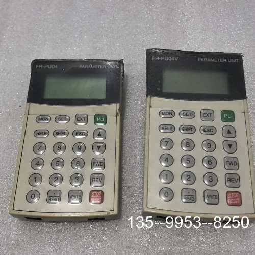 原装正品变频器操作面板， FR-PU04，二个一起100，价格详谈