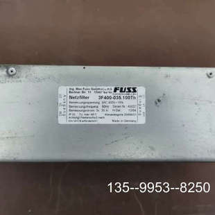 3F400 FUSS电源滤波器 035.100Th价格详谈 正品 原装