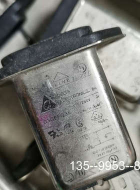 原装正品台达滤波器电源插头250V，10A，03GEEG3E价格详谈