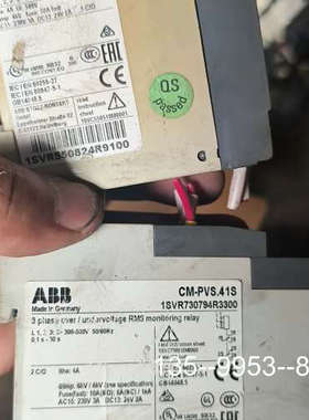 原装正品ABB继电器，CM-PVS.41S，CMPFE，烧坏，两个一价格详谈
