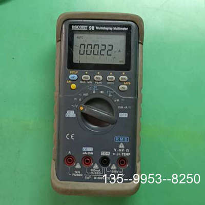 议价ESCORT台湾富贵 98型数字万用表详谈