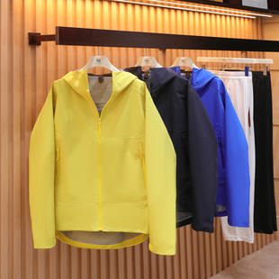 2025秋季 城市户外男防风防水透气全压胶冲锋夹克连帽外套1444 新款