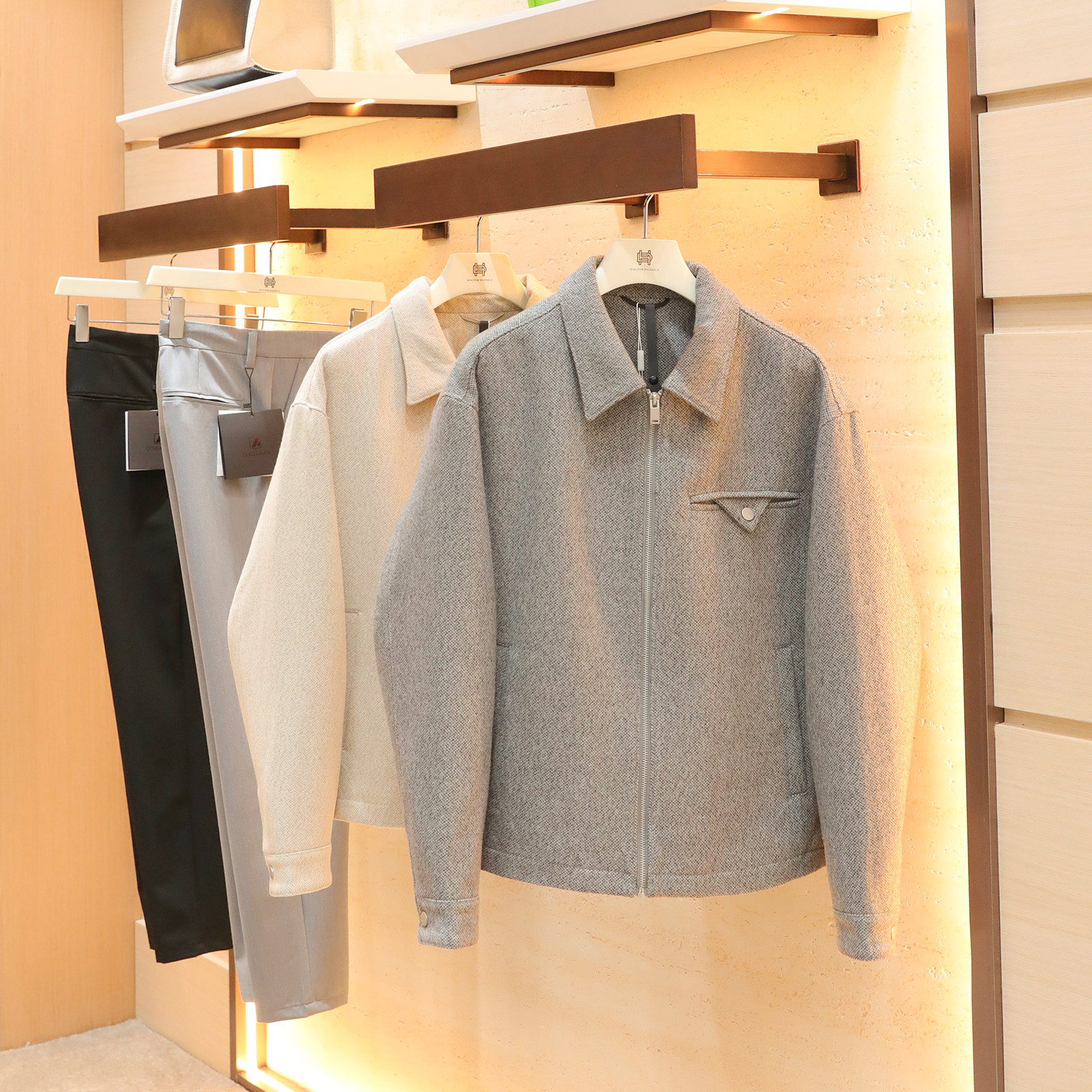 2025秋冬季新款高端男士复古商务休闲风羊毛混纺翻领夹克外套1760,男装,夹克,淘宝优惠券,粉丝福利购,淘宝优惠卷