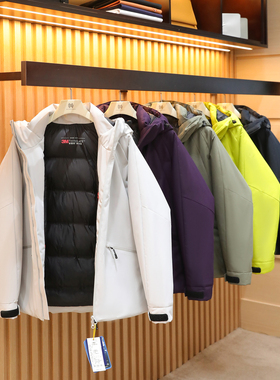 城市机能风2025秋冬季新款男士户外3M新雪丽高效暖绒连帽棉衣1623