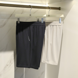 弹力透气凉感速干短裤 2025夏季 户外休闲运动五分裤 男士 潮1016 新款