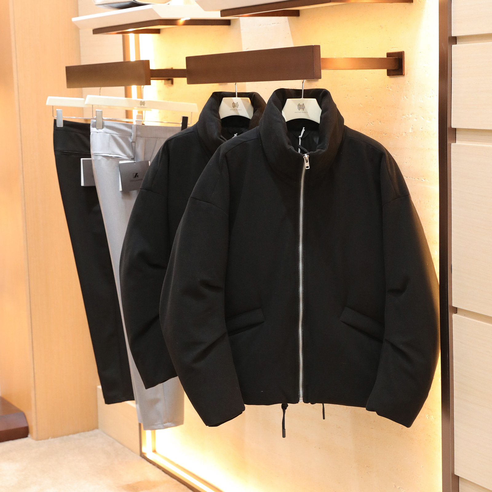 高充绒量2025冬季新款男士城市户外加厚保暖立领羽绒服外套潮1654