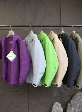 城市机能风2024秋冬季新款男士户外棉服休闲轻薄连帽三防棉衣9596