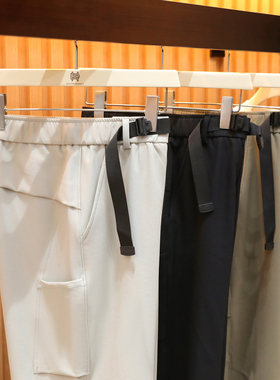 山系机能风2025秋季新款男士户外徒步旅行登山裤三防软壳长裤1371