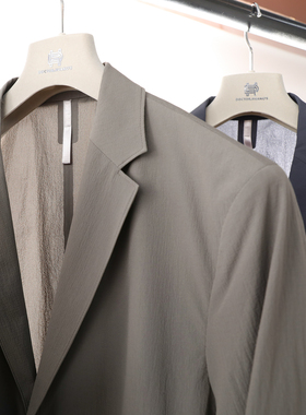 2025春夏季新款男高端西装城市户外商务休闲薄款透气三防西服9888