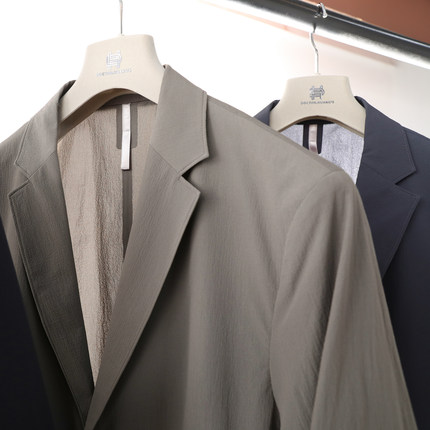 2025春夏季新款男高端西装城市户外商务休闲薄款透气三防西服9888