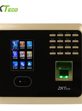 ZKTeco熵基科技uf100plus-s人脸指纹考勤机wifi下载签到机打卡机