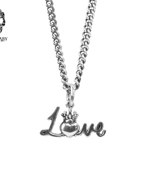 KING BABYLOVE项链925银