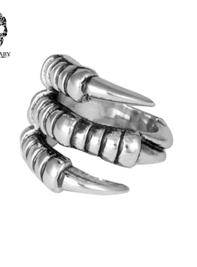 KING BABY男士渡鸦爪戒指925银