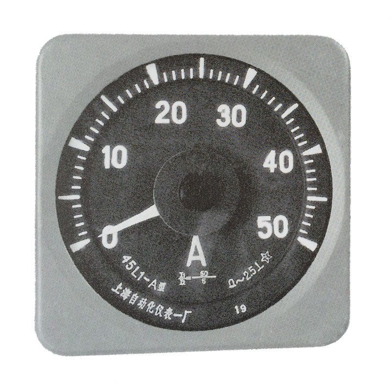 45L1-A广角度交流电流电压表 2.5级 防溅式 耐振动 2~100Hz