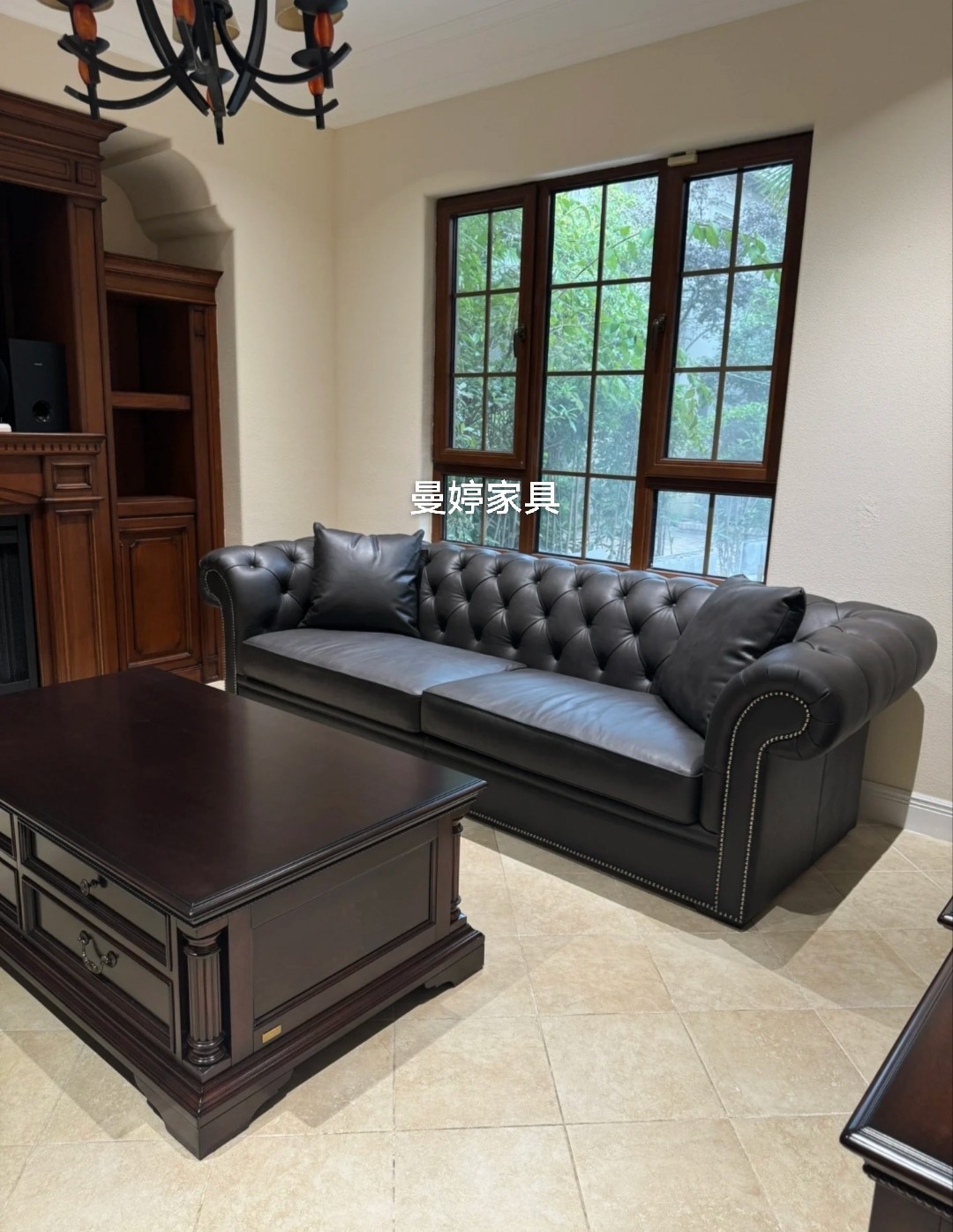 北美之家查尔斯顿沙发大小户型别墅客厅沙发组合高端时尚轻奢沙发