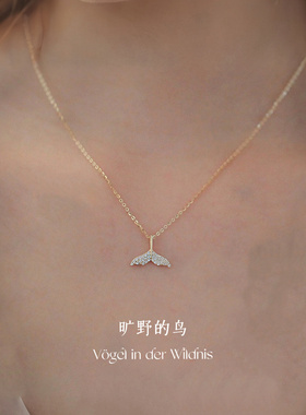 洗澡可以戴的夏天细闪小项链