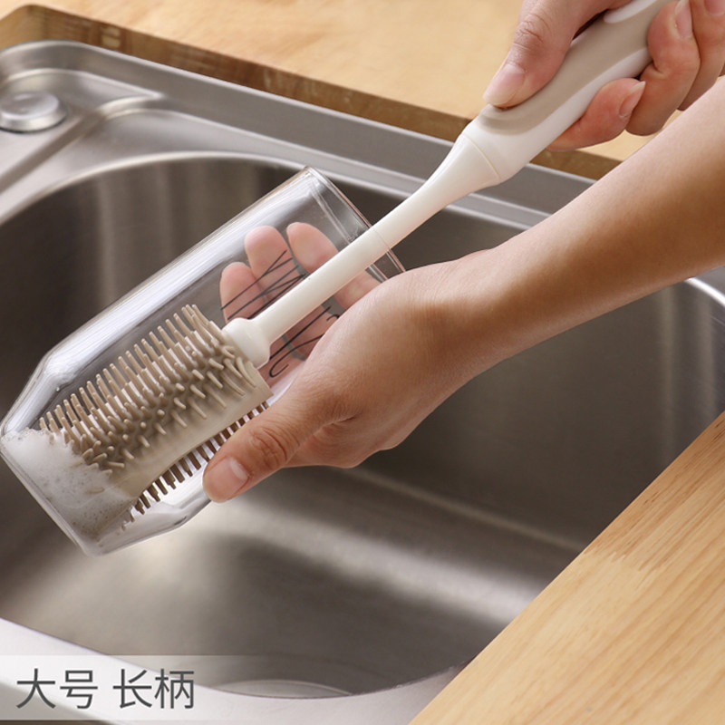 glass Artifact Long handle clean Glass Water cup kitchen teapot vacuum cup teacupin the Family/Personal Cleaning Tools , Housework/Floor cleaning equipment , Brush , Kitchen Brush  category - from Buy2taobao.com to provide professional Taobao agent buy service