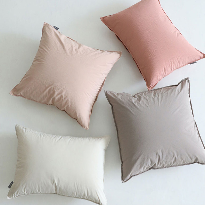 弋采ins时尚现代简约马卡龙户外防水防污薄款抱枕腰枕方枕靠垫套