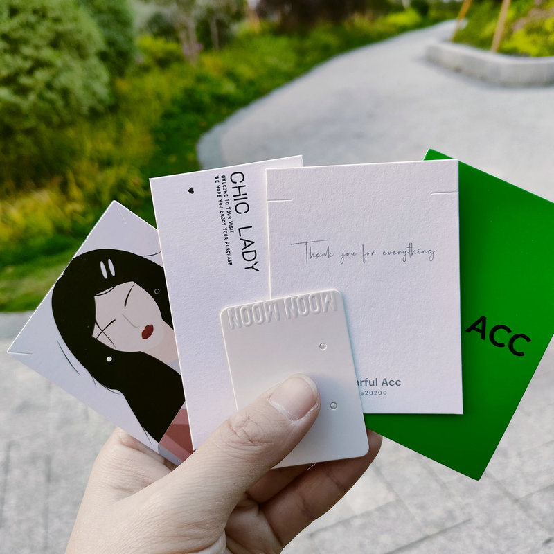 lomo风格特色耳饰卡片耳环卡纸