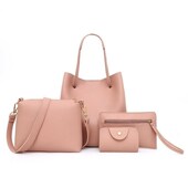 buckets Fashion handbags sets bag Four