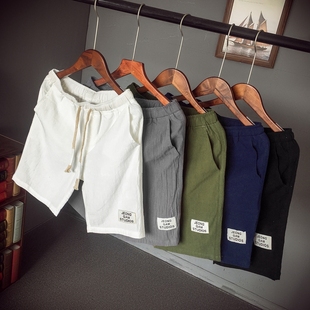 Men trousers beach boy summer pants shorts Sports casual