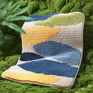 entrance carpet Absorbent bedroom bathroom rug mat felt door