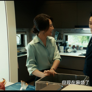 暗恋者的救赎刘欣林鹏同款醋酸衬衫女长袖设计感小众春秋缎面衬衣