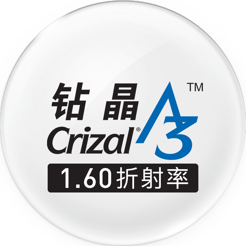 依视路镜片1.74薄高散光近视钛框