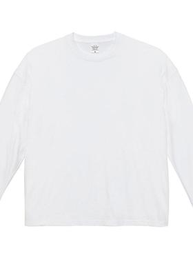 United Athle外贸大版宽松OVER SIZE长袖T恤男纯棉情侣打底衫5509