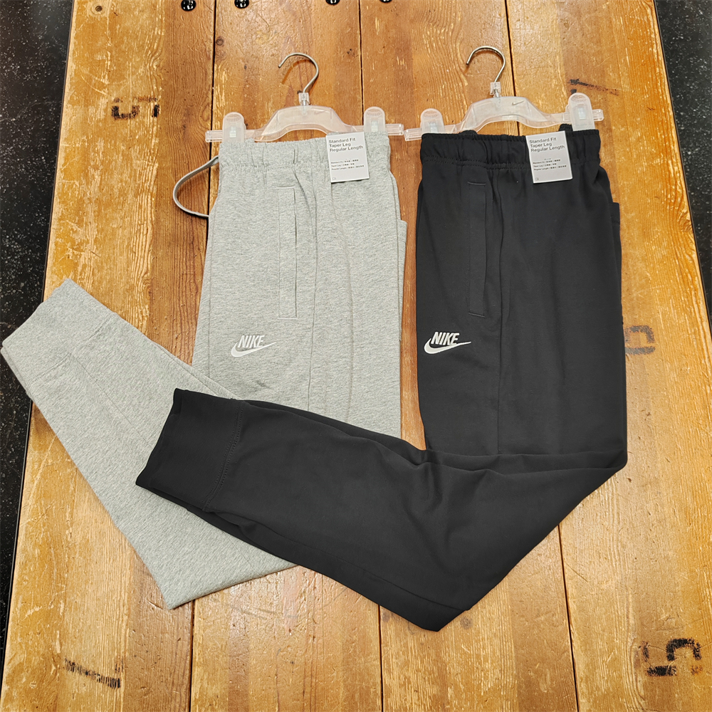 耐克NIKE男女纯棉针织小脚长裤