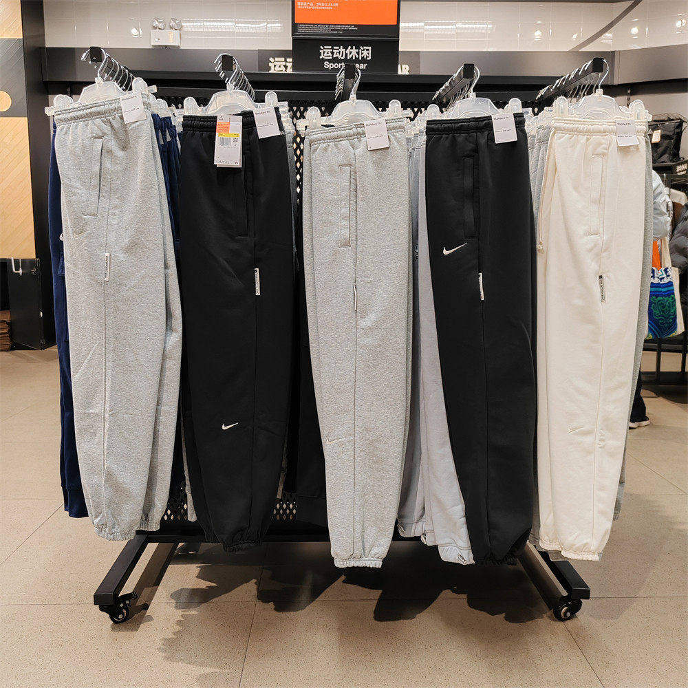 耐克NIKE男运动休闲针织束脚长裤