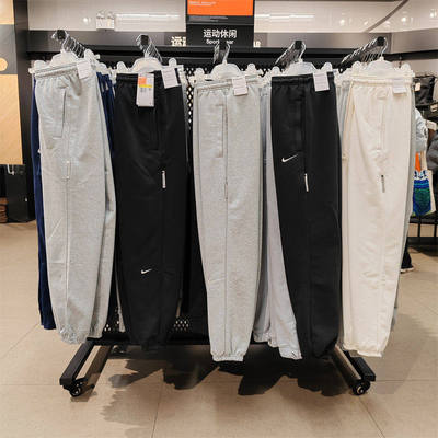 耐克NIKE男运动休闲针织束脚长裤
