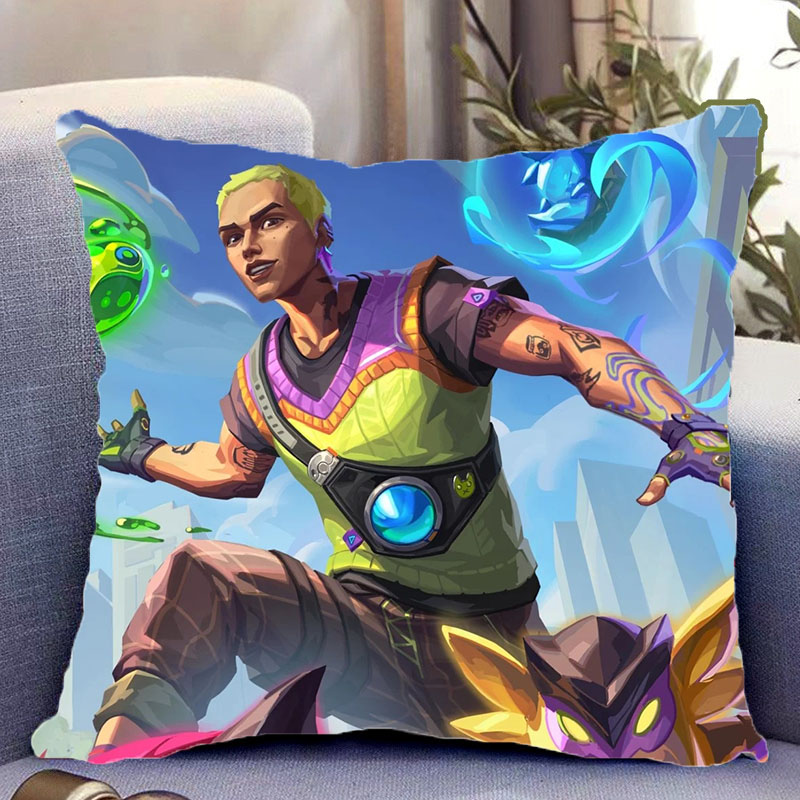 盖可双面抱枕无畏契约周边游戏