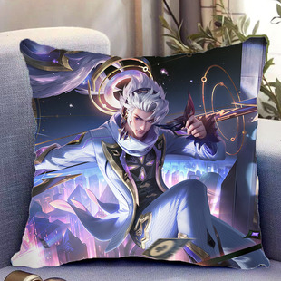 王者荣耀双面抱枕韩信周边照片带枕芯靠枕靠垫枕头套生日礼物定制