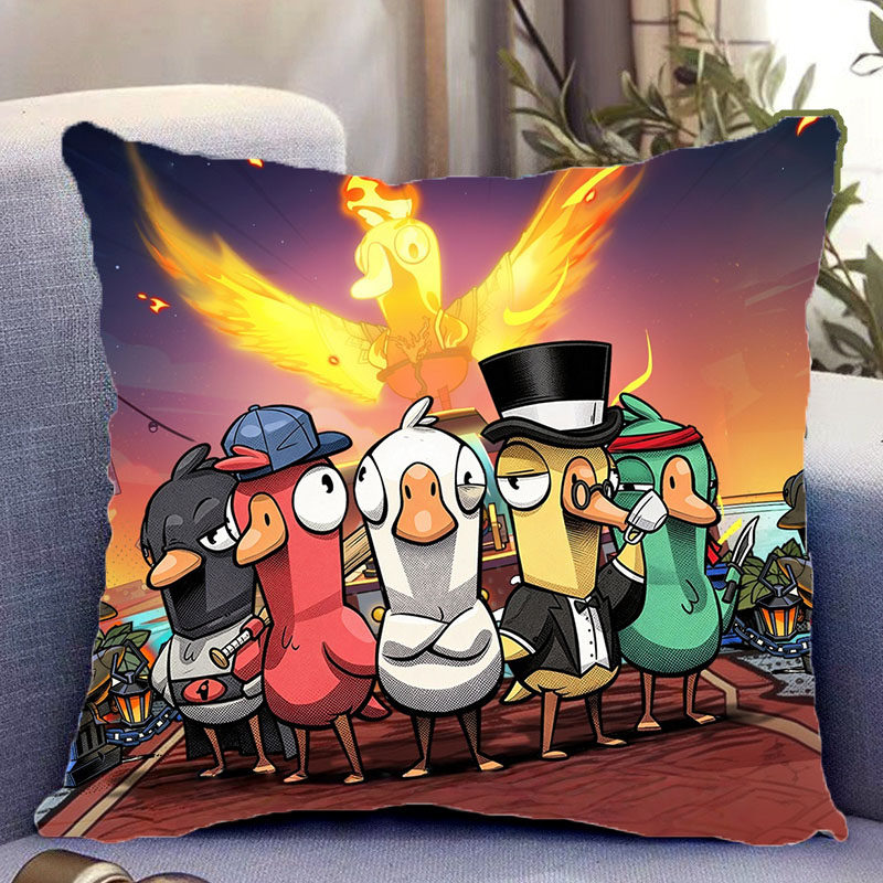 鹅鸭杀双面抱枕鹅鸭中立阵营周边照片带枕芯靠枕靠垫枕头礼物定制,模玩/动漫/周边/娃圈三坑/桌游,动漫毛绒/抱枕/坐垫,淘宝优惠券,粉丝福利购,淘宝优惠卷