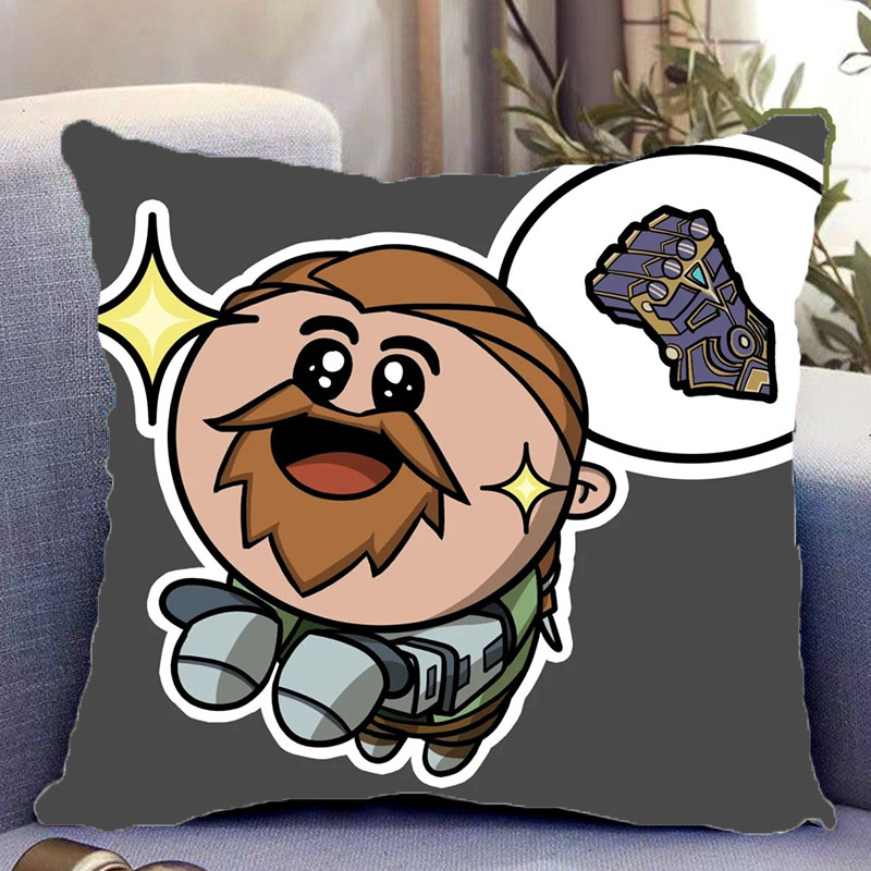 铁臂双面抱枕无畏契约周边游戏