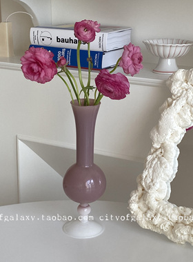 COG vintage复古法式小花瓶插花摆件