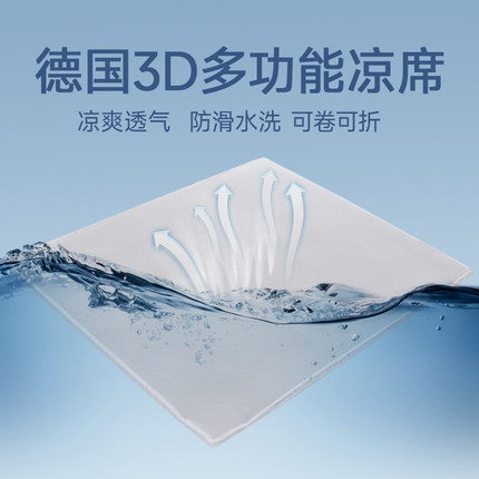 3d纤维薄床垫透气防潮无胶可水洗卷装护理填充层芯材4D5d折叠定做