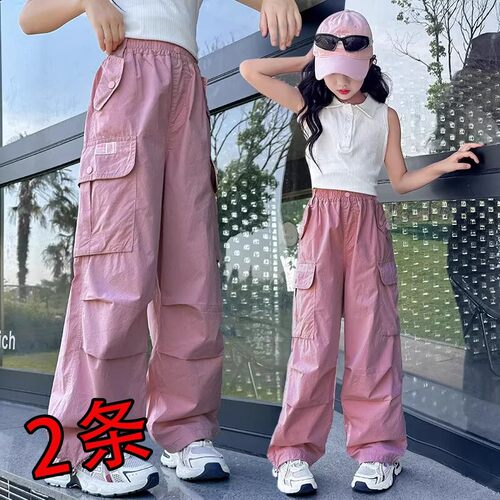 儿童工装裤春夏款休闲裤
