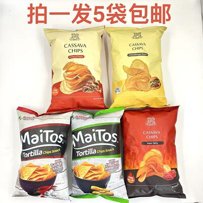 LERNA莱纳原切木薯片超辣烧烤味