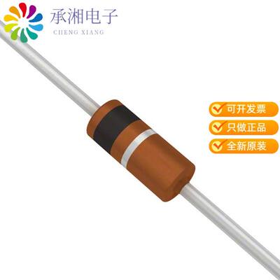 全新1N5234B-TR正品DIODE ZENER 6.2V 500MW DO35