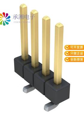 正品TSM-104-01-L-SV-P原装CONN HEADER SMD 4POS 2.54MM