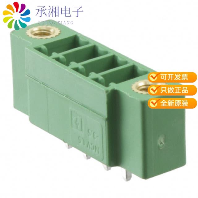 正品1843240原装TERM B HDR 4POS VERT 3.5MM